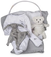 Serenity gift basket - grey - Baby Health Check Kit