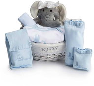 Gift basket My Elephant - blue - Baby Health Check Kit
