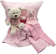 My Sleep with embroidery - pink - Baby Health Check Kit
