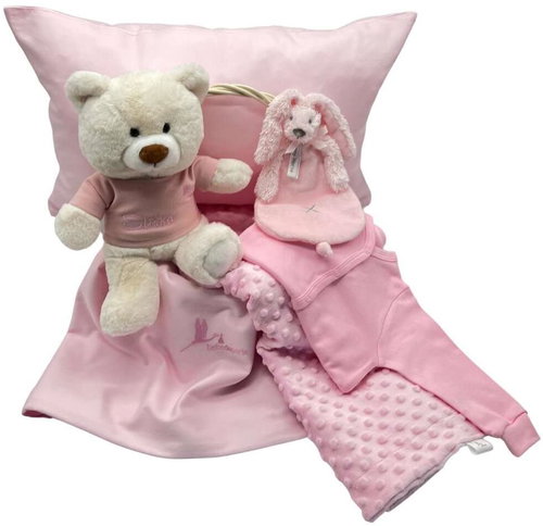 My Sleep with embroidery - pink - Baby Health Check Kit - Main image