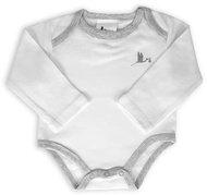 Regular baby bodysuit - grey - Bodysuit for Babies