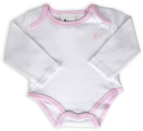 Regular baby bodysuit - pink - Bodysuit for Babies - Main image