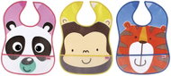 NUBY Waterproof bib, animals, 3m+ - Bib