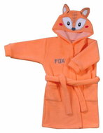 Koala Children's bathrobe Tvoreček size 98 - orange - Children's bathrobe