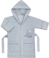 New Baby Children's bathrobe Sovicky size 98 - gray - Children's bathrobe