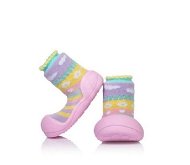 ATTIPAS Attibebe Pink - Detské topánočky