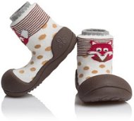ATTIPAS Shoes Zoo AZO01-Brown Size S (96-108 mm) - Baby Booties