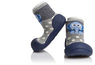 ATTIPAS Shoes Zoo AZO02-Navy size S (96-108 mm) - Baby Booties