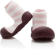 ATTIPAS Natural Herb Shoes AN05-Pink Size M (109-115 mm) - Baby Booties