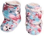 Baby - Smile Socks - male Husky with lamb 3-6 months - Baby Booties