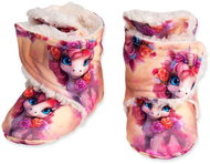 Baby - Smile Capáčky - unicorn s beránkem - Baby Booties