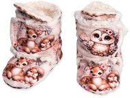 Baby - Smile Socks - forest animals with lamb 9-12 months - Baby Booties