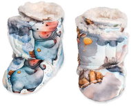 Baby - Smile Baby caps - animals on the cloud with lamb 3-6 months - Baby Booties