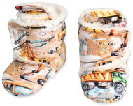 Baby - Smile Capáčky - stavba světlá s beránkem 3-6 měsíců - Capáčky