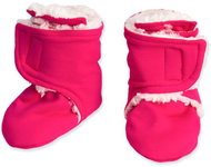 Baby - Smile Capáčky basic - Fuchsie s beránkem 9-12 měsíců - Capáčky