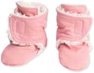 Baby - Smile Capáčky basic - starorůžová s beránkem 6-9 měsíců - Capáčky