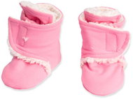 Baby - Smile Basic Socks - pink with lamb 9-12 months - Baby Booties