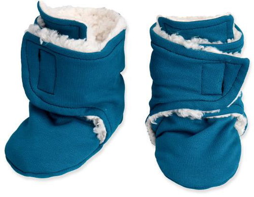 Baby - Smile Baby caps basic - petrol with lamb 3-6 months - Baby Booties - Main image