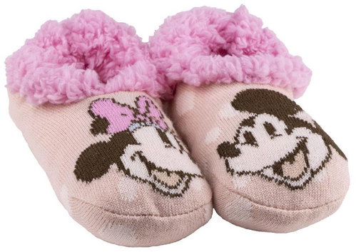Cerda Homemade slippers with fur Disney Minnie - Baby Booties - Main image