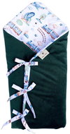 Maceshka Zavinovačka bavlna/velvet Vláček - Swaddle Blanket