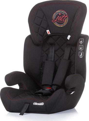 CHIPOLINO Car seat Jett 9-36 kg Ebony - Car Seat - Main image