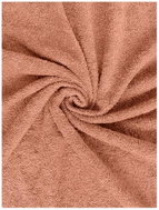 Kaptan Terry Lux crib sheet 60 × 120 cm apricot - Cot sheet