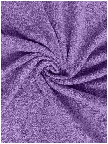 Kaptan Terry Lux crib sheet 60 × 120 cm light purple - Cot sheet - Main image
