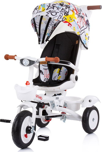 CHIPOLINO Tricycle with canopy Futuro 2in1 Graffiti - Tricycle - Main image
