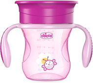 CHICCO Perfect 360 with handles 200 ml, pink 12m+ - Baby cup