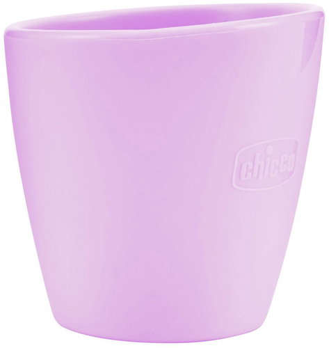 CHICCO Silicone Pink 6m+ - Tanulópohár - Fő fotó