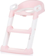 CHIPOLINO Toilet seat with ladder Skippy Pink - Children's toilet training seat