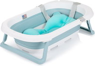 CHIPOLINO Foldable Isla with bathing mat Blue - Baby Bathtub