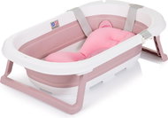 CHIPOLINO Foldable Isla with bathing mat Pink - Baby Bathtub