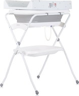 CHIPOLINO With changing mat and stand Fiore Grey - Baby Bathtub