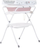 CHIPOLINO With changing mat and stand Fiore Pink - Baby Bathtub