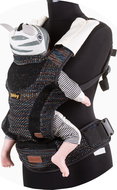 CHIPOLINO Baby carrier Bobby Fly Multicolour Black - Baby Carrier