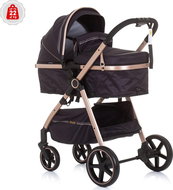 CHIPOLINO Kočárek kombinovaný Misty 2v1 Ebony - Baby Buggy