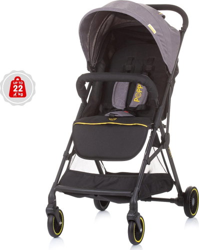 CHIPOLINO Sports pushchair Poppy Graphite - Baby Buggy - Main image