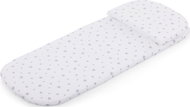 CHIPOLINO Matrace do kočárku Grey stars 78 × 31 cm - Matrace