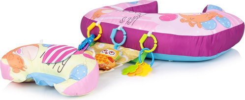 CHIPOLINO Multifunkční dětský polštář 5v1, pink - Pillow - Main image