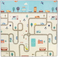 CHIPOLINO Dětská podložka na hraní 113 × 174 cm Město - Play Mat
