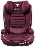 Car Seat Cappa Maxma Mandy Isofix dětská autosedačka 15 – 36 kg červená - Autosedačka