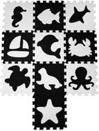 Habszivacs puzzle EVA puzzle szőnyeg Ocean 32 × 32 × 1 cm (10 db) - Pěnové puzzle