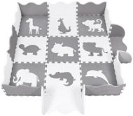 Foam Puzzle EVA Puzzle podložka Safari 31,5 × 31,5 × 1 cm (25 ks) - Pěnové puzzle