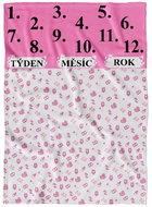 IMPAR milestone blanket For girls - Blanket