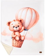 Baby - Smile blanket teddy bear in balloon - Blanket