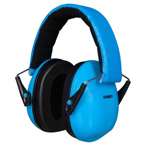 DOOKY Earmuffs Junior 36m+ Blue - Hearing Protection - Main image