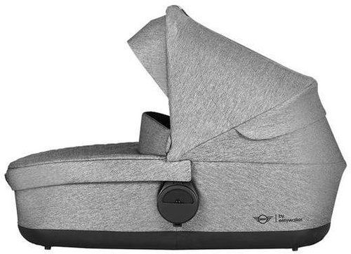 EASYWALKER Soho Grey MINI Stroller Body - Carry Cot - Main image