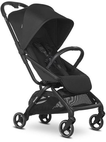 EASYWALKER Rockey S, Sports Stroller, Pure Black - Baby Buggy - Main image