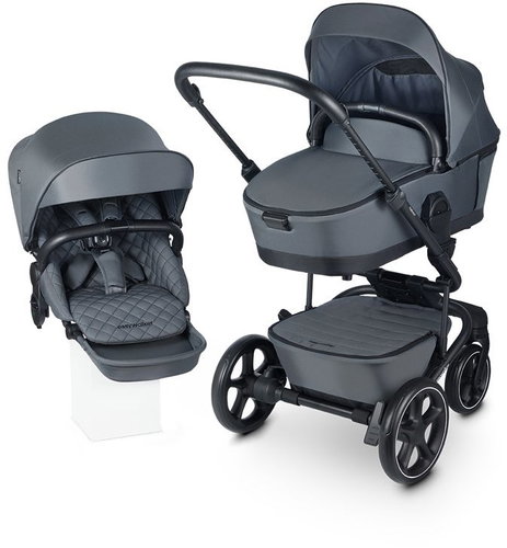 EASYWALKER Harvey5 Premium Mineral Grey XXL RWS - Baby Buggy - Main image